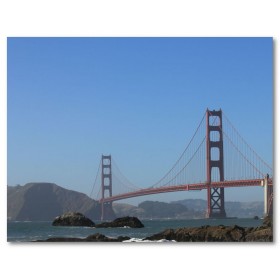 Αφίσα (SAN FRANCISCO, γέφυρα, golden gate, ήλιος)